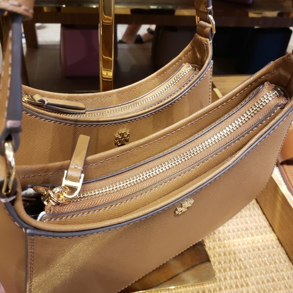 NWT!!! TORYBURCH EMERSON SHOULDER BAG (BROWN) - Picture 4 of 8